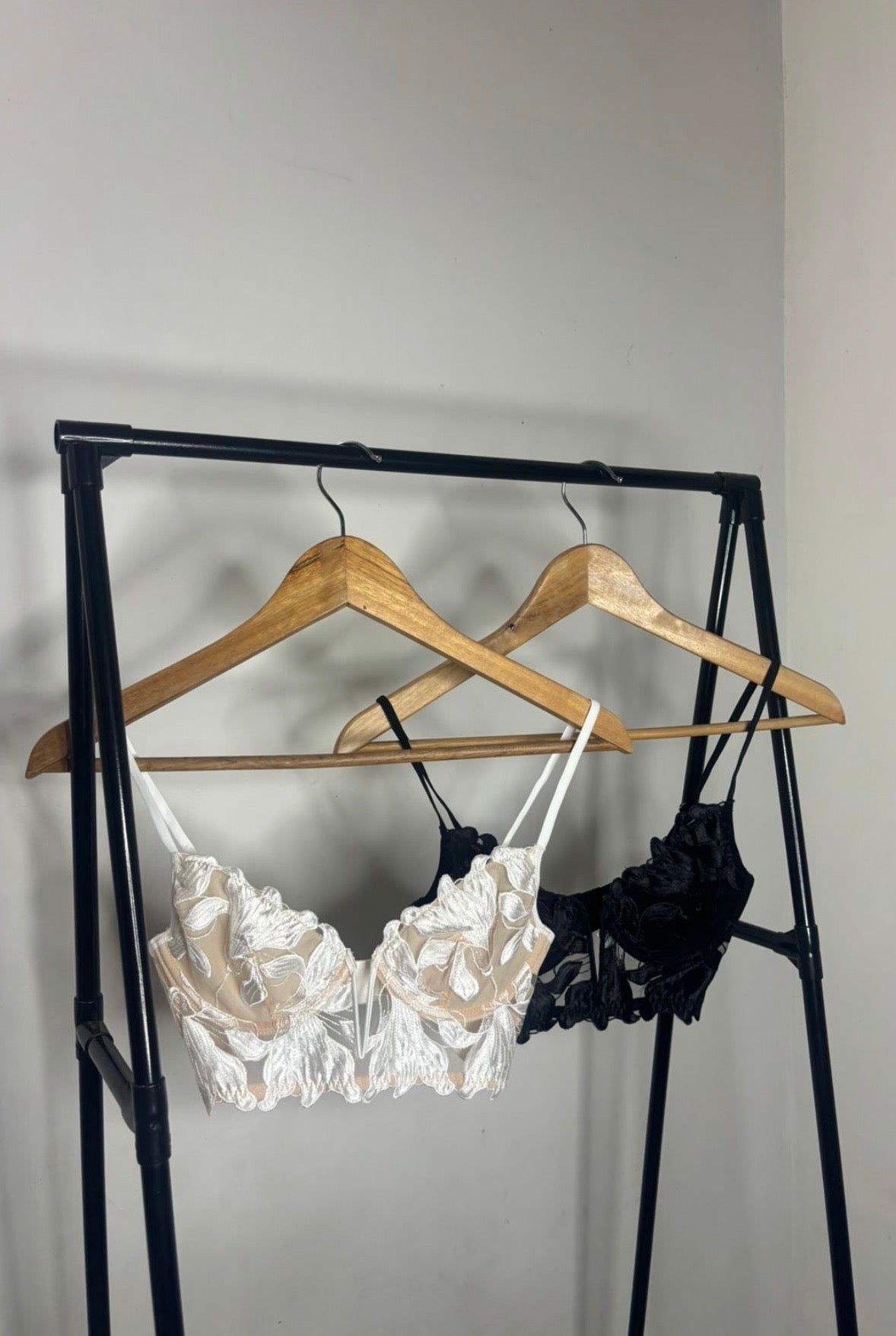 Crop Top Cisne – Top de Encaje con transparencia