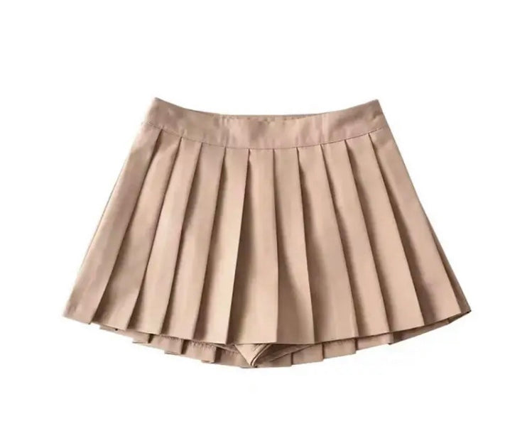 Falda Euforia – Mini Falda Short Plisada