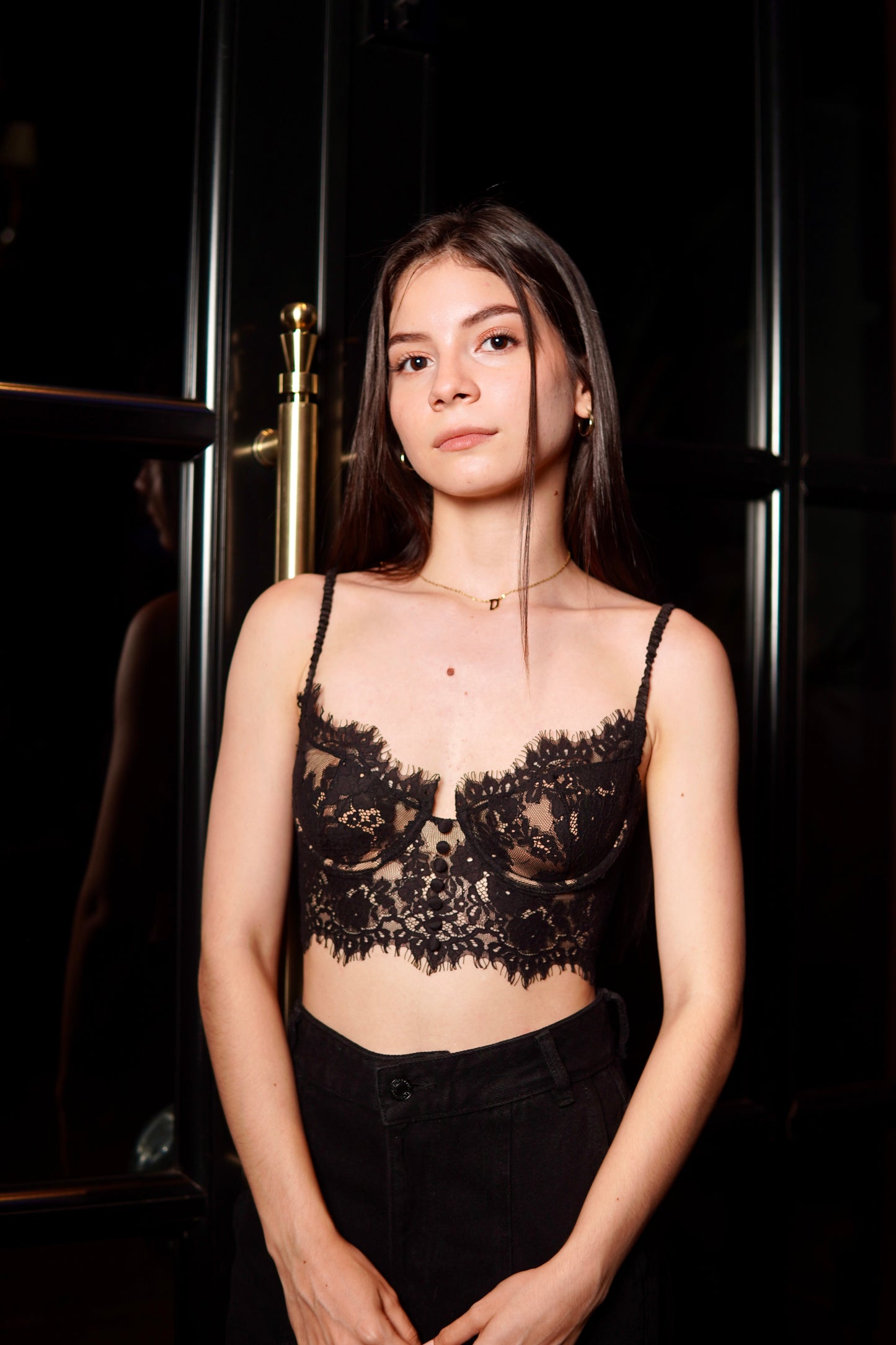 Bustier Perla – Bustier Elegante con Copas y Encaje