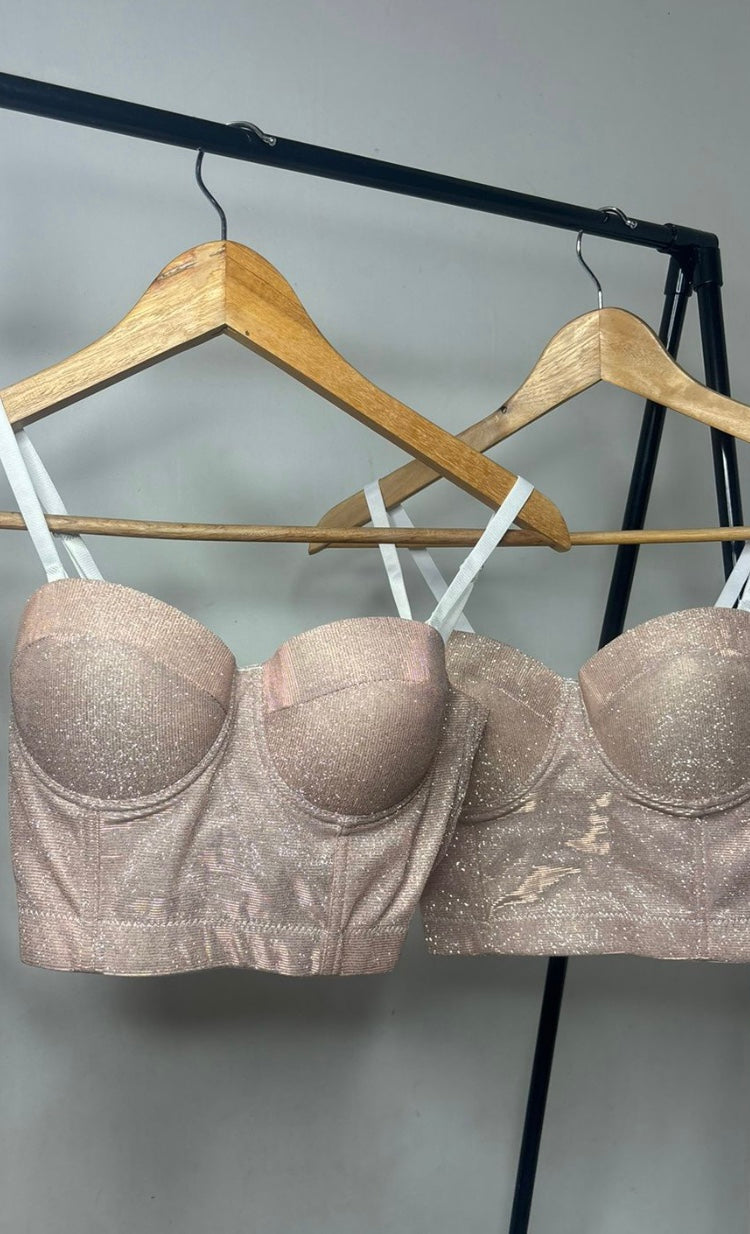 Crop Top Gemma – Corset Brillante