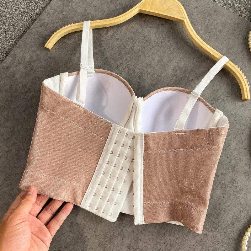 Crop Top Gemma – Corset Brillante