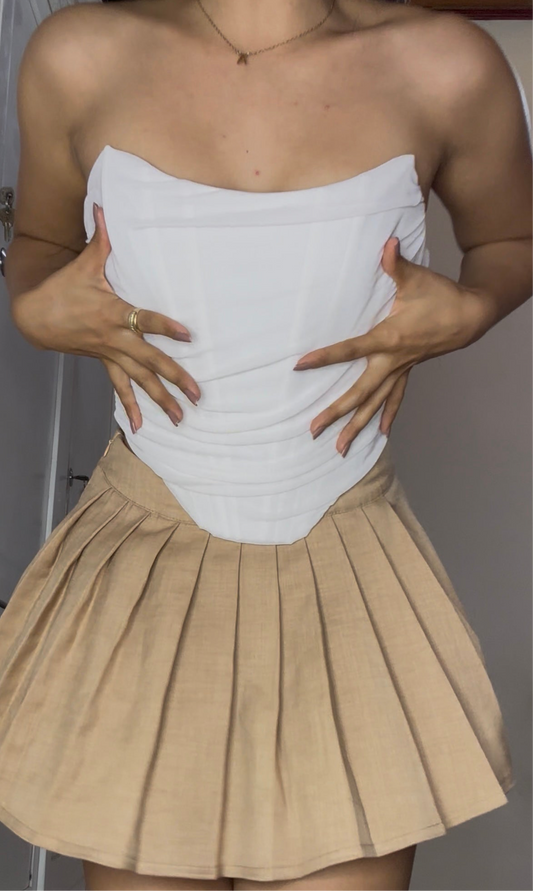 Falda Euforia – Mini Falda Short Plisada